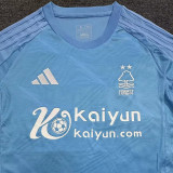 24/25 Nottingham Forest Third Fans Soccer Jersey (带广告)