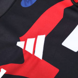 25/26 Man Utd Blue Black Jigsaw puzzle Hooded  Tracksuit