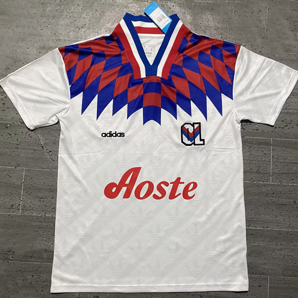 1995/1996 Lyon Home Retro Soccer Jersey