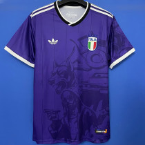 25/26 Italy Game Edition Purple Fans Soccer Jersey