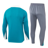 24/25 ATM Lake Blue Half Pull Tracksuit  (半拉链)
