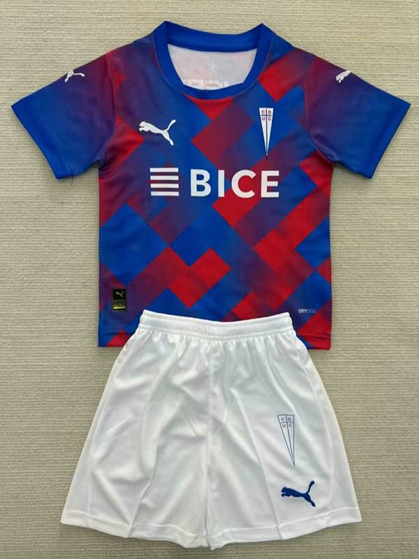 25/26 Universidad Catolica Third Kids  Soccer Jersey