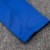24/25 BAR Blue  Half Pull  Kids Tracksuit  (童装、半拉链)