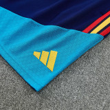 26/27 Spain Royal Blue Tank top and shorts suit