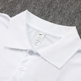 24/25 PSG White Polo Collar Pants Set(C1111)