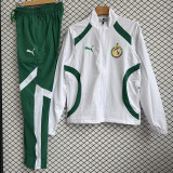 25/26 Senegal White Windbreaker Tracksuit