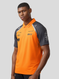 2025 McLaren Orange  Polo Racing Suit(翻领)