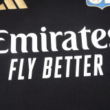 25/26 Marseille Black Player Version Training shirts &Black pants