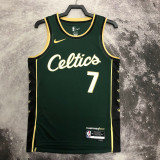 22/23 Celtics BROWN #7 Green City Edition Top Quality Hot Pressing NBA Jersey