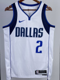 22/23 Dallas Mavericks IRVING #2 White Home Top Quality Hot Pressing NBA Jersey