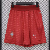 26/27 Portugal Home Player Version Shorts Pants
