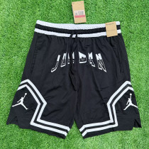 25/26 New Flying Man Casual NBA Edition Watermark black shorts#J2411