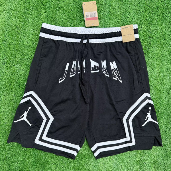 25/26 New Flying Man Casual NBA Edition Watermark black shorts#J2411