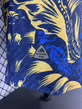 24/25 RMA Blue Golden Dragon Edition Player Version Soccer Jersey