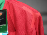 2012 Portugal Home Player Version Long Sleeve Retro Soccer Jersey (长袖球员)