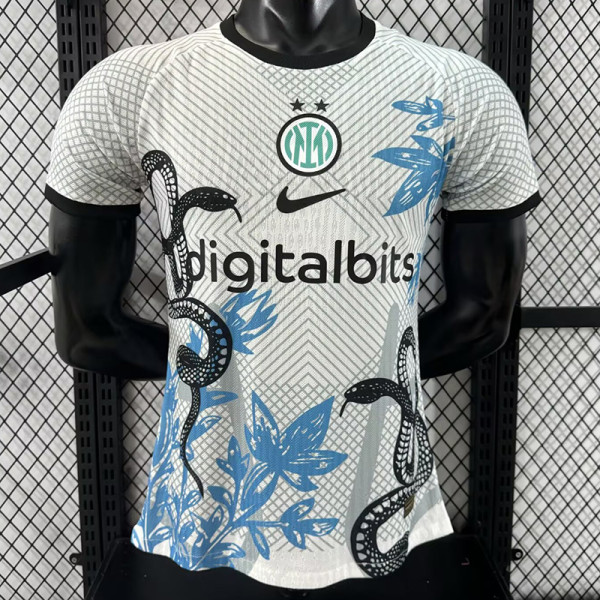 25/26  INT Serpentine White Special Edition  Player Version Soccer Jersey