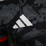 24/25 Japan Grey & Orange  Comic  Player Version Soccer Jersey