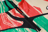24/25 ARS Red Green Inkjet Half Pull Tracksuit # B989 (半拉链)