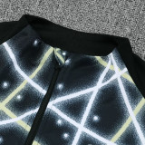 25/26 CHE Black Starry Sky Retro Edition Half Pull Tracksuit (半拉链)