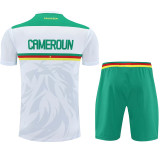 25/26  Cameroon White Training Short Suit