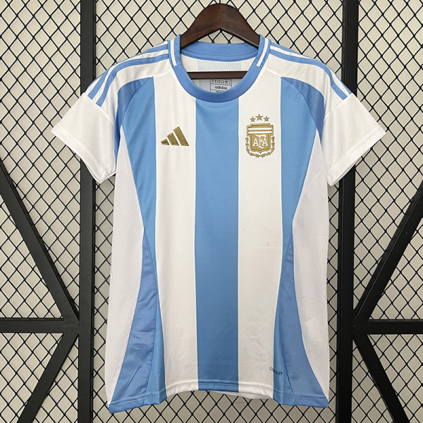 24/25 Argentina Home Women Fans Soccer Jersey (女)