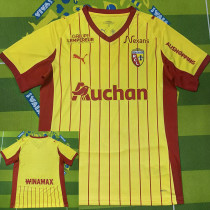 25/26 RC Lens Home Fans Soccer Jersey(Print Sponsor )