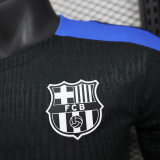 24/25 BAR Black  Player Version Training shirts(大胸花）