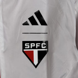 23/24 Sao Paulo Red & White Double Sided Windbreaker (双面风衣)