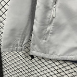 25/26 PSG Grey Thickened Assault Stand Collar Windbreaker (RK901立领加厚冲锋衣）