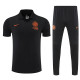 25/26 INT Black polo shirts pants suit