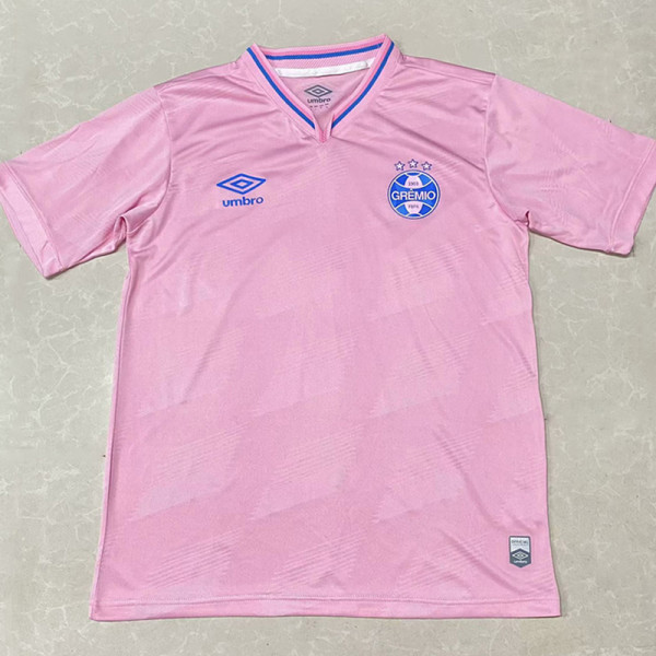 24/25 Gremio Pink October Fans Soccer Jersey