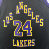 23/24 LAKERS BRYANT #24 Black City Edition Top Quality Hot Pressing NBA Jersey