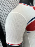2024 England White and Red Special Edition Player Version Soccer Jersey