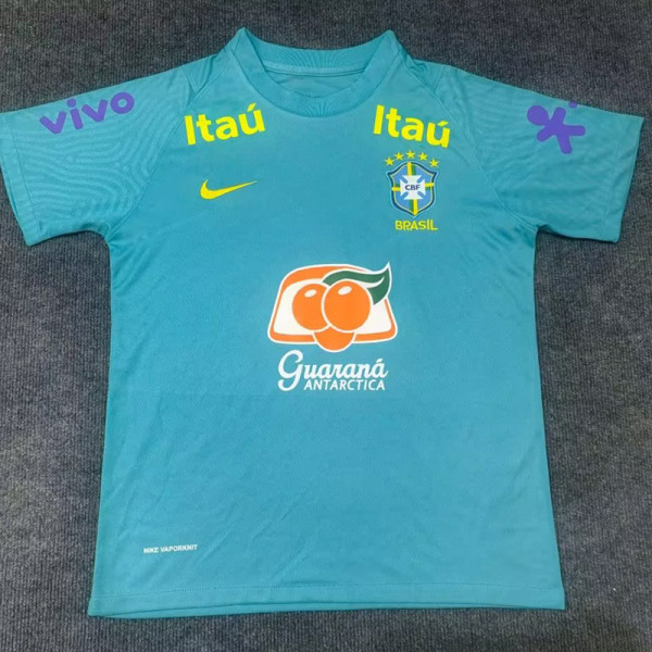 2019/2020 Brazil Special Edition Sky Blue Retro Soccer Jersey