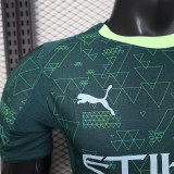 25/26 Man City Fourth Player Version Soccer Jersey