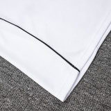 25/26  RMA White Half Pull Tracksuit #B2505 (半拉链)