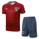 25/26 Sao Paulo maroon inkjet Training Short Suit#D25129