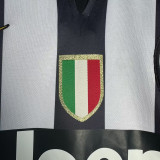 2014/2015 JUV Home Retro Long Sleeve Soccer Jersey (长袖)