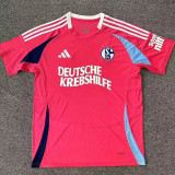24/25 Schalke 04 Pink Special Edition Fans Soccer Jersey