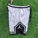 25/26 Flying Man Casual NBA Edition Whit & Black shorts#J2417