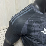 25/26 RMA  Feather Dragon Black Player Version Soccer Jersey