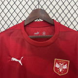 2024 Serbia  Home Fans Soccer Jersey