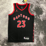 22/23 RAPTORS VANVLEET #23 Black red Top Quality Hot Pressing NBA Jersey (Trapeze Edition)