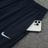 24/25 France Light Blue Half Pull Tracksuit (半拉链)