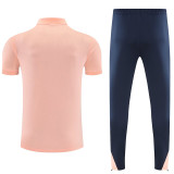 25/26 Purple Light Pink polo shirts pants suit