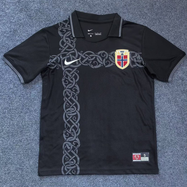 26/27 Norway Black Fans Soccer Jersey