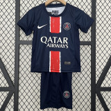 24/25 PSG  Home Kids Soccer Jersey