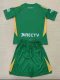 24/25 River Plate Green Goalkeeper  Kids Jerseys