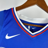 22/23 CLIPPERS HAROEN #1 Blue Top Quality Hot Pressing NBA Jersey