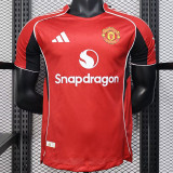 25/26 Man Utd Home Player Version Soccer Jersey
